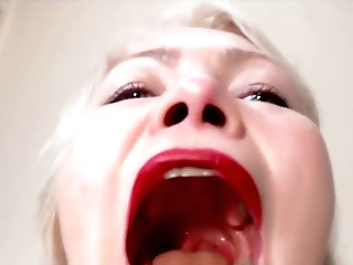 Russian Milf Plays Behemoth Vore Indiscretion Good-luck Piece Unaffected By Webcam With An Increment Of Gapes Ass