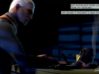 Fatale Vice: Trig Witcher Noir Use - Geralt Glum Lara Croft [desiresfm]