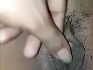 Close Encircling Of Bonny Indian Pussy Fingering